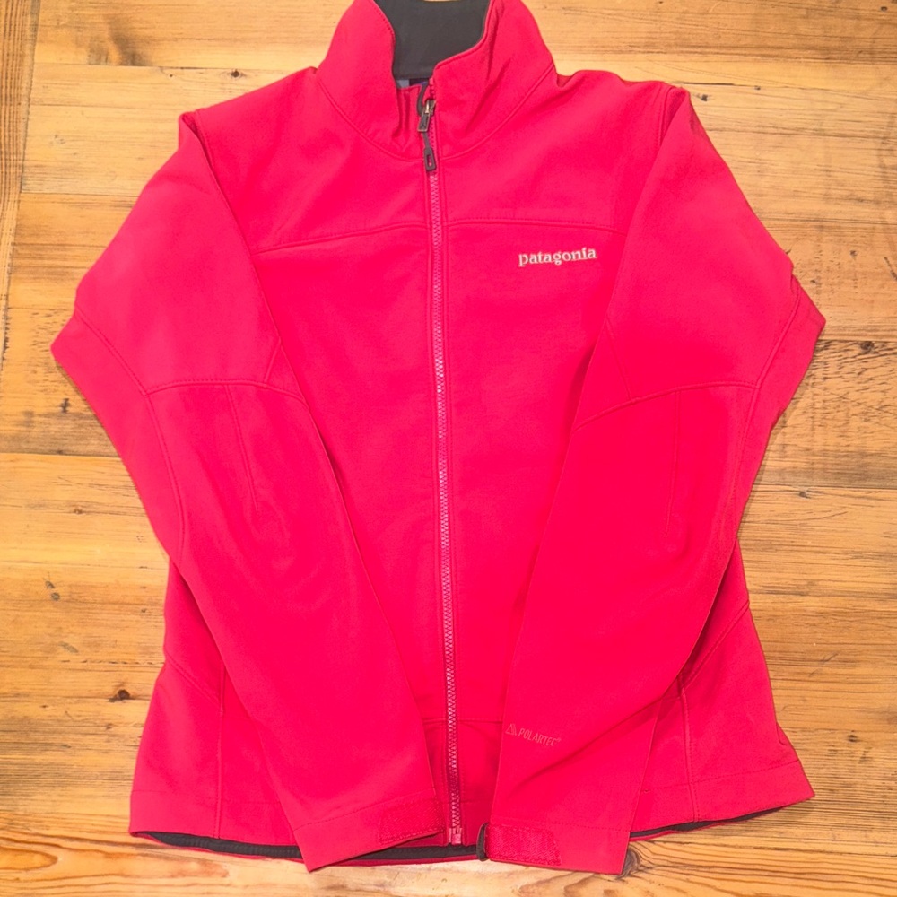 Patagonia Vibrant Red Zip-Up Jacket